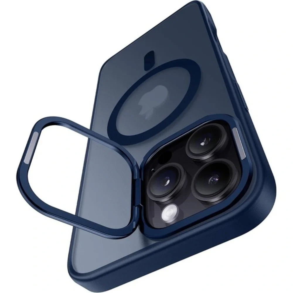 Casekoo Stash Stand & Mag Safe Iphone 15 Pro Deep‎ Sea Blue (5148)